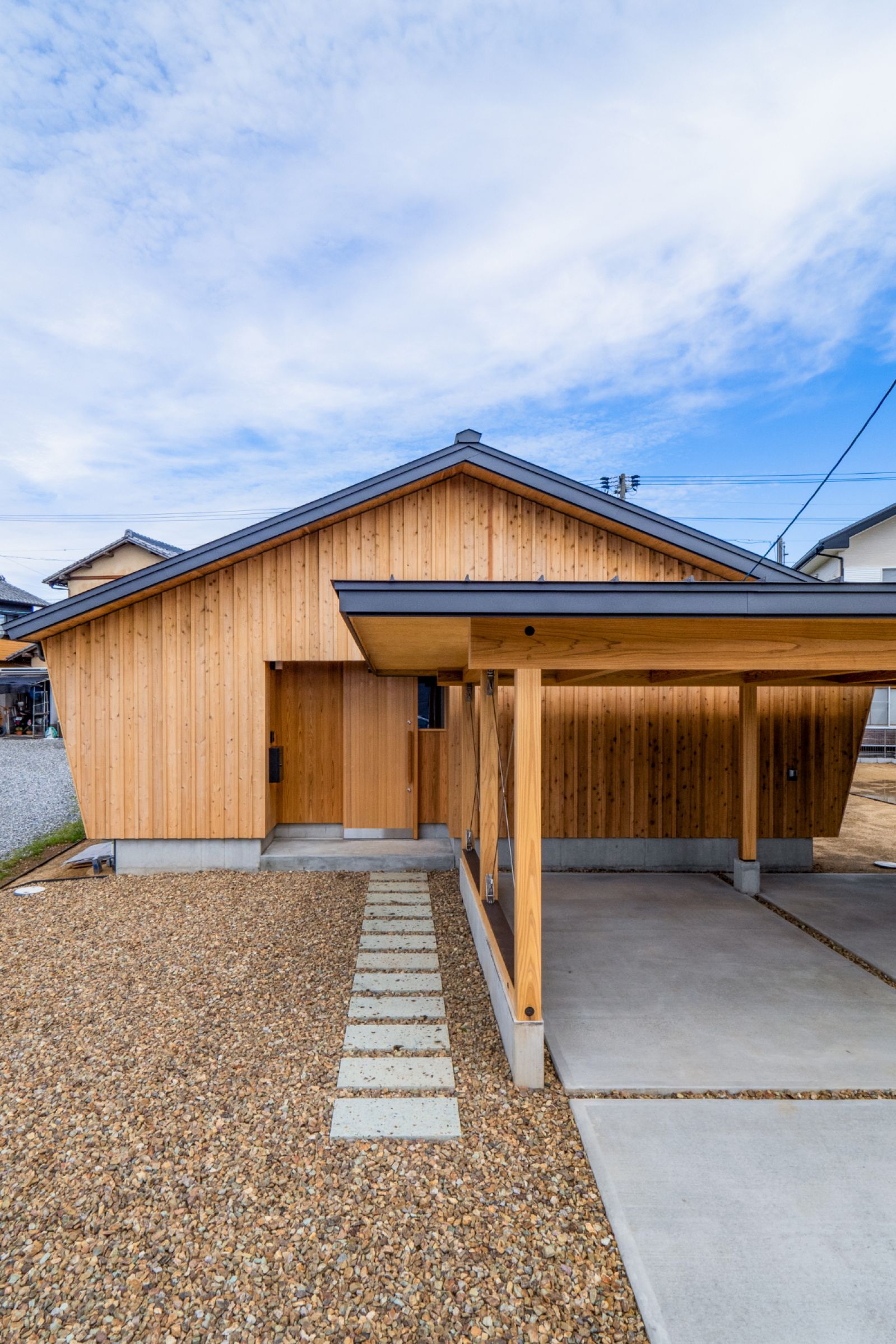 茜染めの平家 | 施工事例 | 浜松市で注文住宅なら石牧建築へ｜自然素材